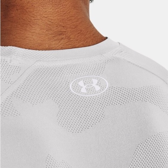NWT Under Armour Men's UA Velocity Jacquard Short Sleeve - Picture 5 of 7